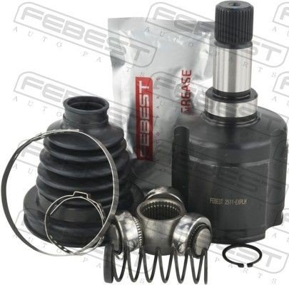 Febest Drivknute drivaksel FEBEST 2511 EXPLH Febest Drivknute drivaksel FEBEST 2511 EXPLH