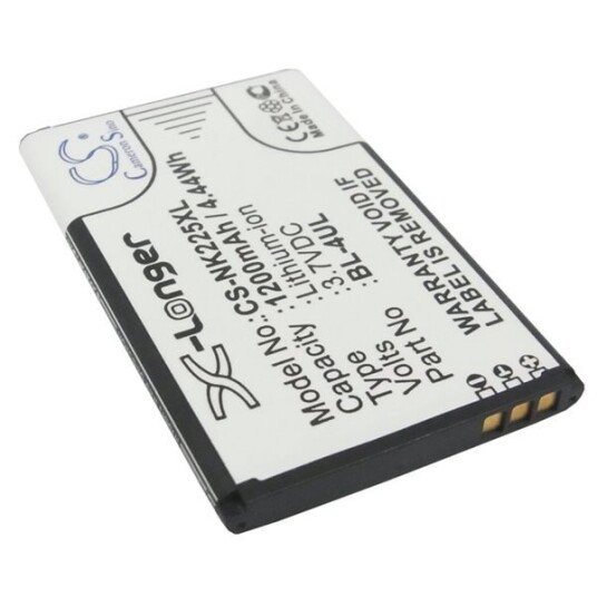 Batteri BL-4UL / BL-4WL 1200mAh til Nokia Batteri BL-4UL / BL-4WL 1200mAh til Nokia