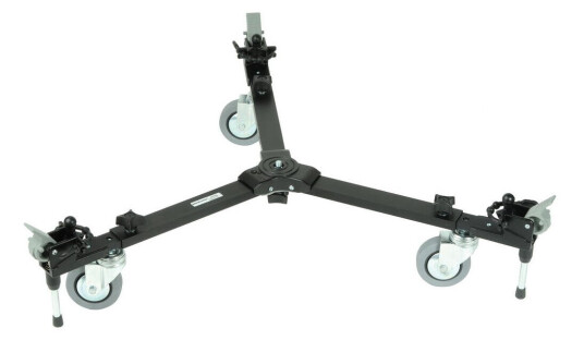 Manfrotto 127VS Portable Stativer Dolly for Kamera med Aluminium