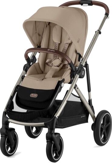 Cybex GAZELLE S Tvillingvogn Almond Beige/Taupe Cybex GAZELLE S Tvillingvogn Almond Beige/Taupe