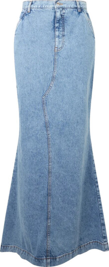 Moschino Dame Skjørt Blå S,