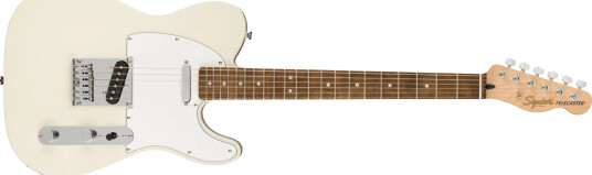 Squier Affinity Series Telecaster Olympic Hvit, Hvit Pg, Laurel Fb Squier Affinity Series Telecaster Olympic Hvit, Hvit Pg, Laurel Fb