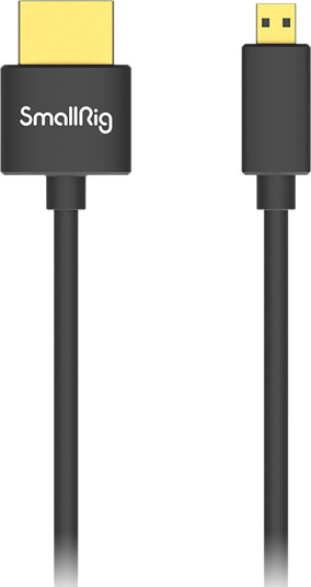 SmallRig Ultra Slim 4K HDMI Kabel 55cm (Micro D til HDMI)