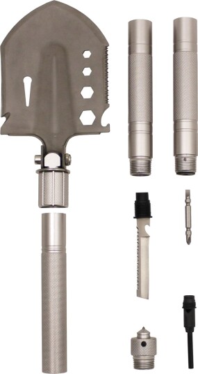 MFH Outdoor Spade i stål Sølv MFH Outdoor Spade i stål Sølv