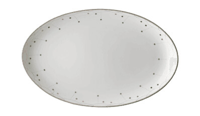 Wik & Walsøe Julemorgen serveringsfat ovalt 39 cm Wik & Walsøe Julemorgen serveringsfat ovalt 39 cm