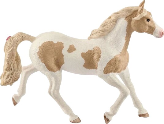 Schleich Horse Club H: 11 cm Maling Horse Mare 13884 Schleich Onesize Lekedyr Beige Hvit