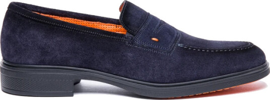 Santoni Herre Sko Blå 40 1/2 EU,