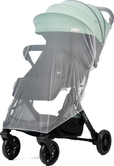 Asalvo Universalt Myggnett til Barnevogn Sprinkelseng Vugge og Liggestol 82x43cm