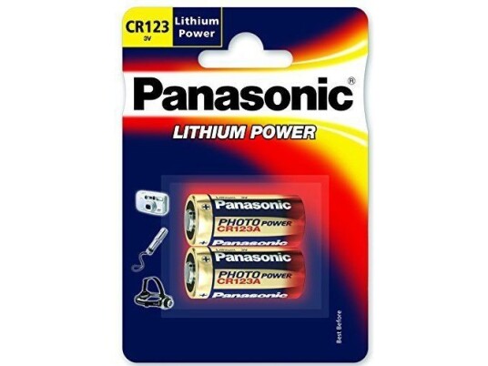 Panasonic Cr 123 Engangsbatteri Lithium 3 V 1400 Mah 17 Mm 17 Mm