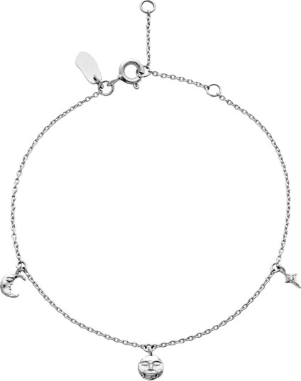 Maanesten Lysander Bracelet Sølv farge 175 mm