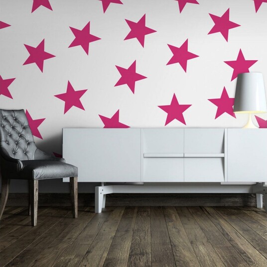 Fototapet Pink Star 300x210 - Finnes i flere størrelser