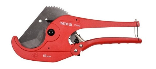 Yato Yt-22312, Rørkutter, Rustfritt Stål, Sort, Rød, 6,3 Cm Yato Yt-22312, Rørkutter, Rustfritt Stål, Sort, Rød, 6,3 Cm