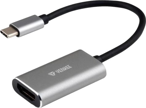 Usb-Adapter Yenkee Usb-C Til Hdmi Grå 45014213