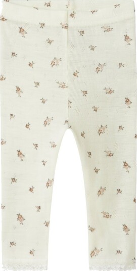 Name It Snow White Small Flowers Nbfwang Ull Needle Leggings Noos 68 Name It Snow White Small Flowers Nbfwang Ull Needle Leggings Noos 68