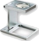 Eschenbach 1258 25 Mm 25 Mm 42 Mm Handheld Magnifier Sølv