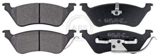 Bremseklosser sett A.B.S. 38858 Bremseklosser sett A.B.S. 38858