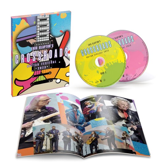 Eric Clapton's Crossroads Guitar Festival 2023 DVD Eric Clapton's Crossroads Guitar Festival 2023 DVD