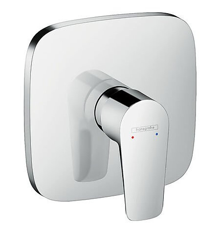 Hansgrohe Talis E 1-greps dusjbatteri For innbygging, Krom