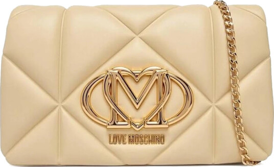 Love Moschino Dame Vesker Beige ONE SIZE, Love Moschino Dame Vesker Beige ONE SIZE,