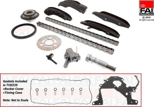 Registerkjedesett FAI AutoParts TCK239
