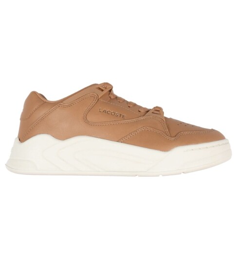 Lacoste Sko Slem i banen Tan/Offwhite 36 Sko Hvit