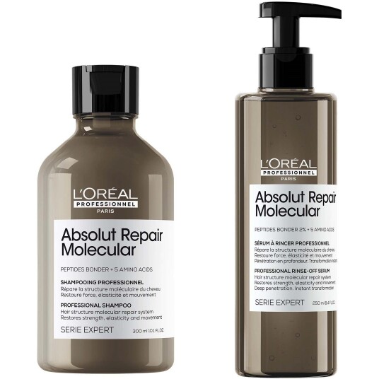 L'Oréal Professionnel absolut repair molecular shampoo and rinse-out s L'Oréal Professionnel absolut repair molecular shampoo and rinse-out s