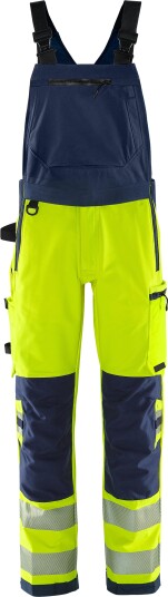 Fristads 1031 GSTP Selebukse gul/marineblå Varsel, Gul/Marineblå, Klær