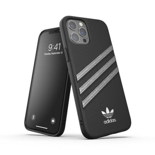 Adidas Mobildeksel for iPhone 12 Pro Max - Svart Adidas Mobildeksel for iPhone 12 Pro Max - Svart
