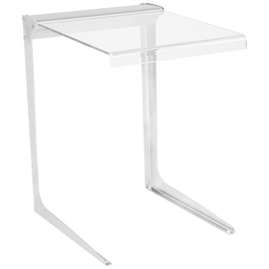 VEGA Dråpebeskytter buffet Bradano liten; 37x52.5x41.6 cm (BxHxD); Sølvfarge/Transparent