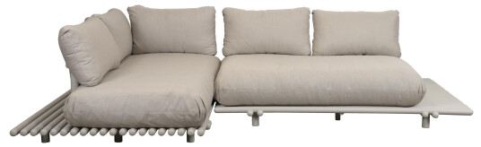 Cane line Sticks hjørnesofa Aluminium/sand 2 2 seters moduler Beige