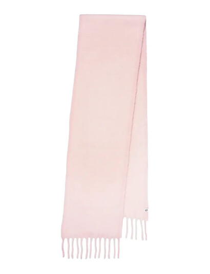 Becksöndergaard Solid Yuta Scarf - Pink - ONE SIZE Becksöndergaard Solid Yuta Scarf - Pink - ONE SIZE