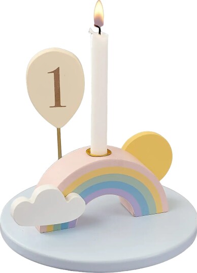 JaBaDaBaDo Candlestick Rainbow Multi/patterned ONE SIZE JaBaDaBaDo Candlestick Rainbow Multi/patterned ONE SIZE