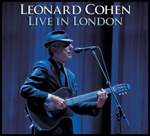 Leonard Cohen  Live In London  CD