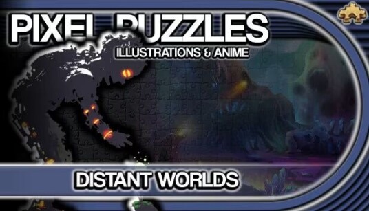 Pixel Puzzles Illustrations & Anime - Jigsaw Pack: Distant Worlds Pixel Puzzles Illustrations & Anime - Jigsaw Pack: Distant Worlds