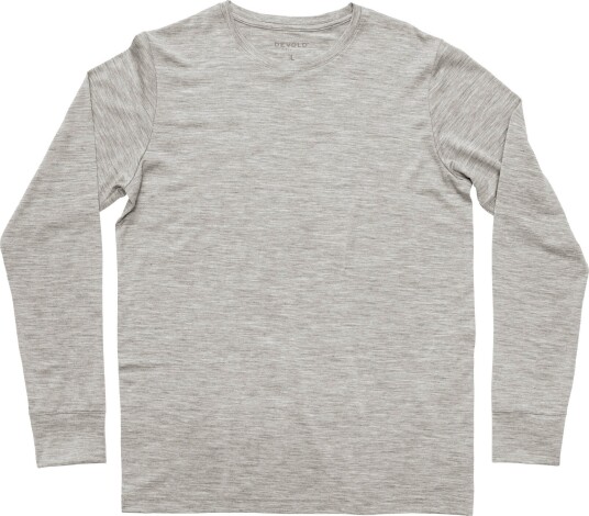 Devold Men"s Classic Long Sleeve Grey Melange S