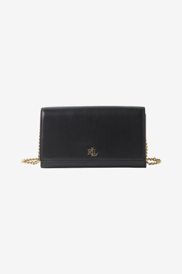 Ralph Lauren Lauren Lommebok Wallet ON A Chain Svart