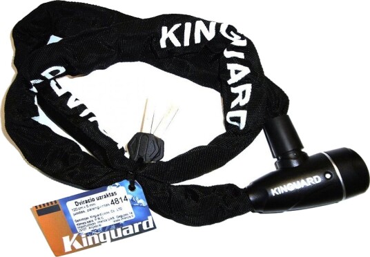 Sykkellås KINGUARD 6041 120cmx5mm Black Sykkellås KINGUARD 6041 120cmx5mm Black