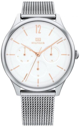 Tommy Hilfiger Dameklokke 1782456 Layla Hvit/Stål Ø38 mm Tommy Hilfiger Dameklokke 1782456 Layla Hvit/Stål Ø38 mm