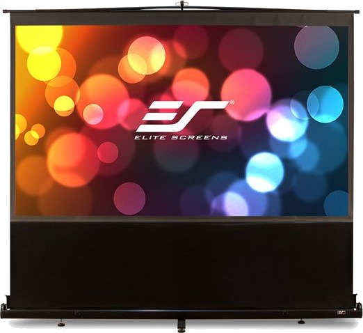 ELITE SCREENS F100NWV H:152,4 B: 203,2 4:3 floor up screen black