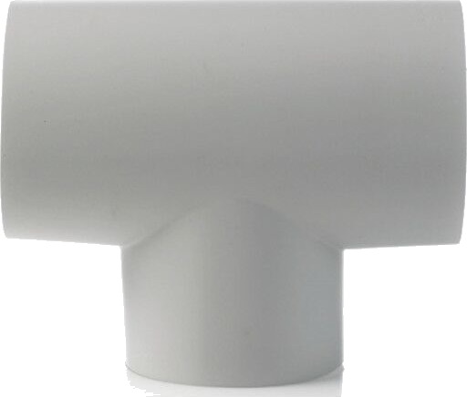 Isogena T-stykke 1/2" 83/83 Grå