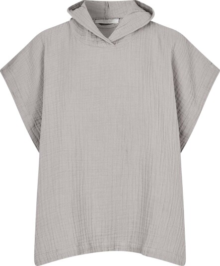 Lille Kanin Poncho Muslin Brown Smoke 1 3 year Lille Kanin Poncho Muslin Brown Smoke 1 3 year