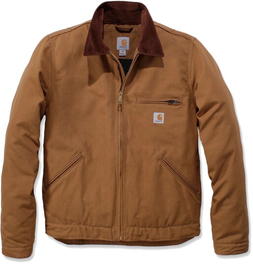 Carhartt Duck Detroit Jacket Brown Male