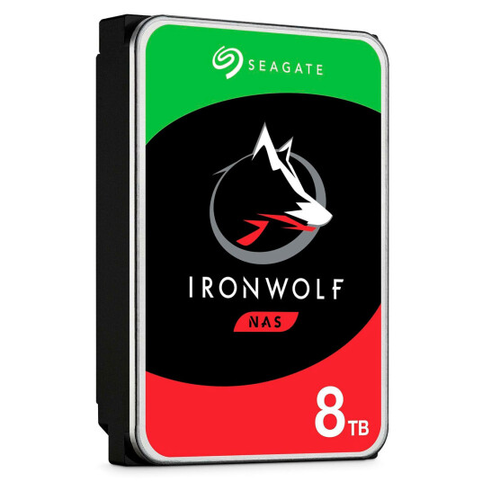 Seagate IronWolf ST8000VN004 8TB 3,5" SATA harddisk Seagate IronWolf ST8000VN004 8TB 3,5" SATA harddisk