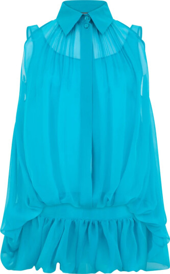 Alberta Ferretti Dame Topper Blå S,