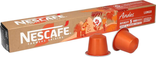 Nescafé | Andes Lungo 10 kapsler til Nespresso®