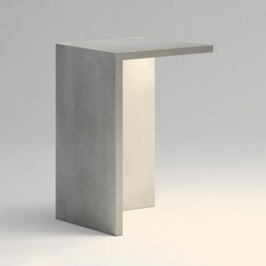 Empty 4136 utelampe betong 55 cm   Vibia   Moderne