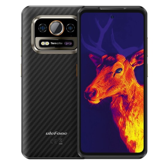 Ulefone Armor 25T 4G 6GB/256GB Frostsvart