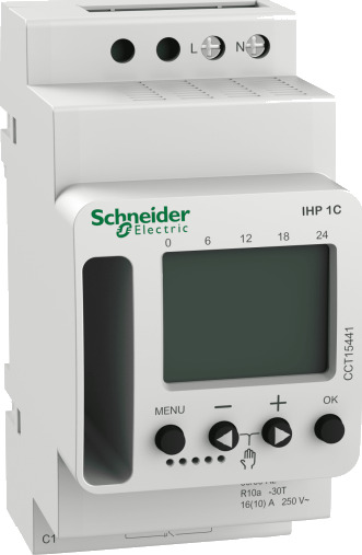 Schneider Electric Digital time switch with weekly program (3606489524456)