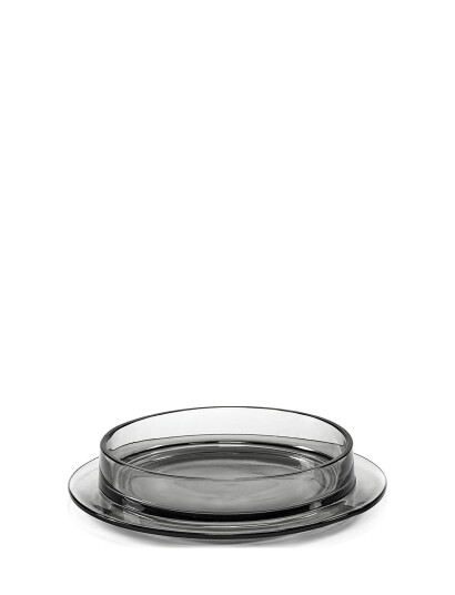 Valerie Objects Dishes To Dishes Glass Low - Grey - Ø 29 CM