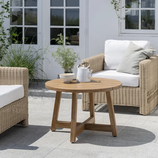 Sika Design Victor salongbord Ø75 cm teak Sika Design Victor salongbord Ø75 cm teak